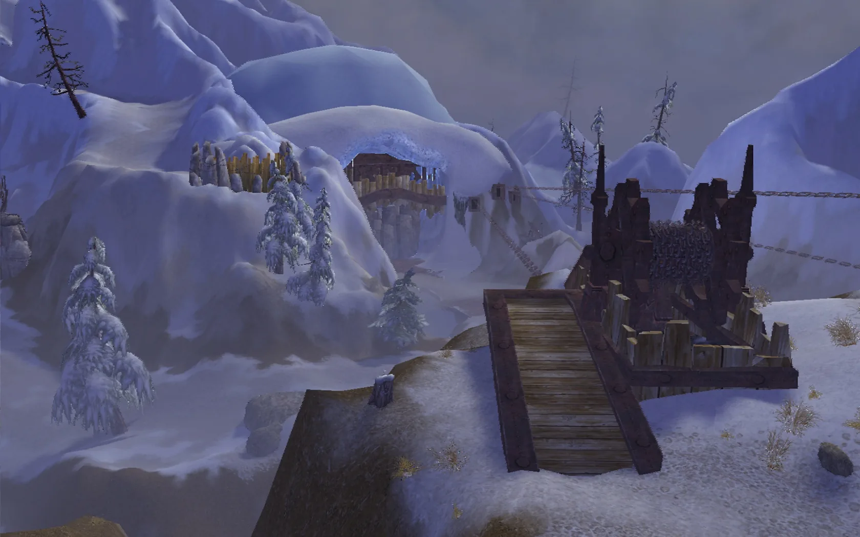 Explorable areas, rendered natively